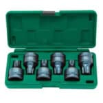 Kpl. kluczy wpustowych udarowych torx, xzn 3/4"