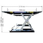 ELPRO Podnośnik Nożycowy Mobilny Niskiego Podnoszenia PN35NP 120 cm - obrazek 3